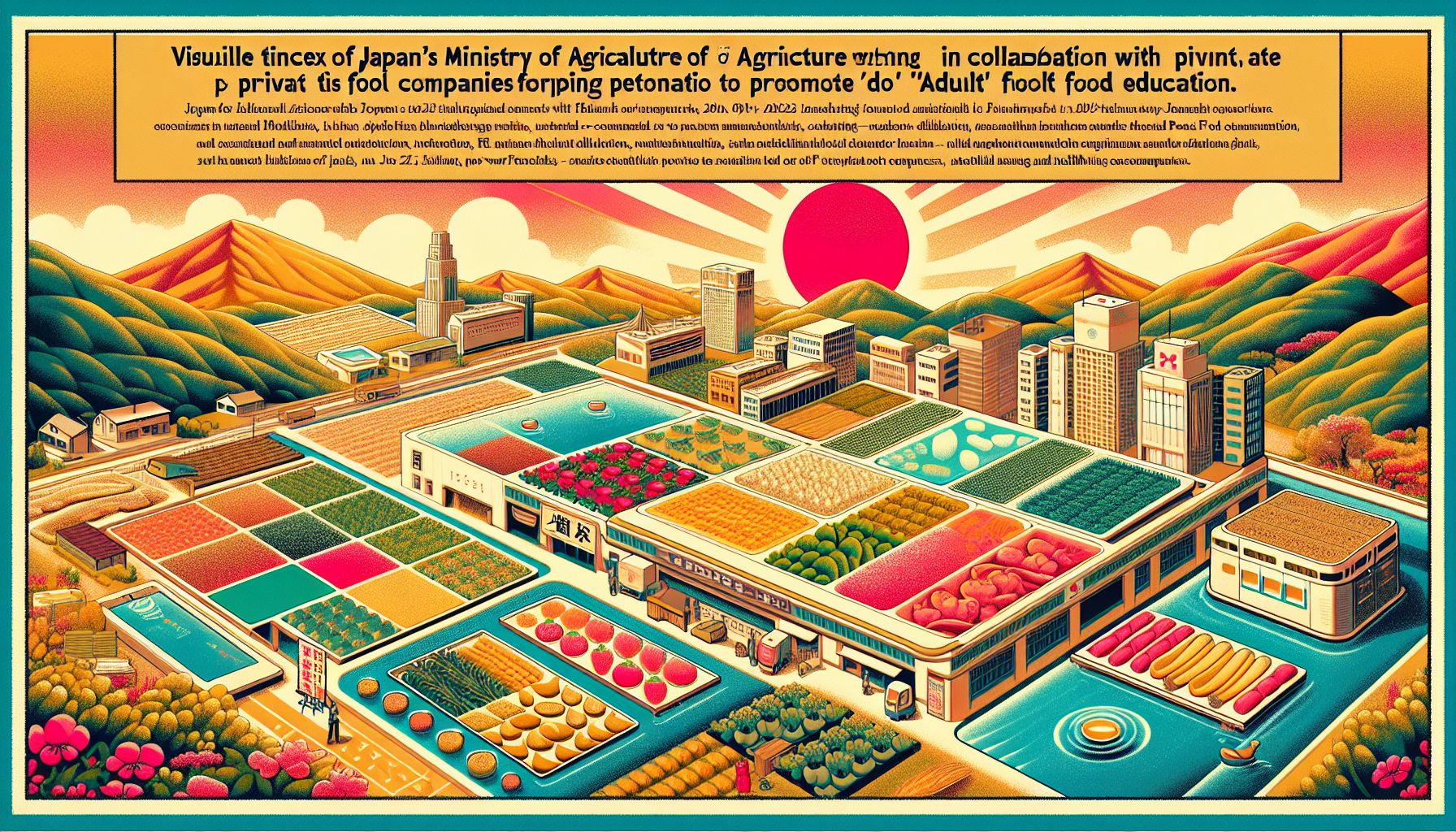 Japan Launches 'Adult Food Education' Platform with Private Sector