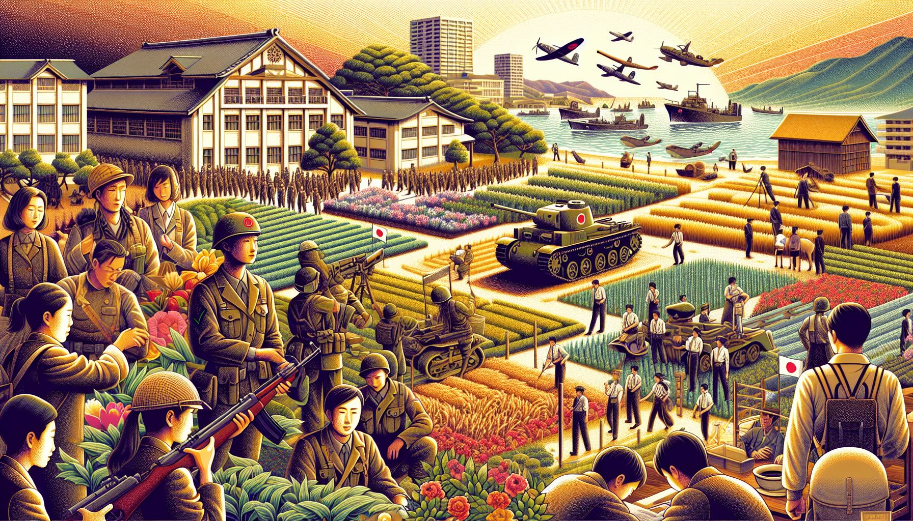 Japanese High Schools Preserve War Memories Amid Modern Threats