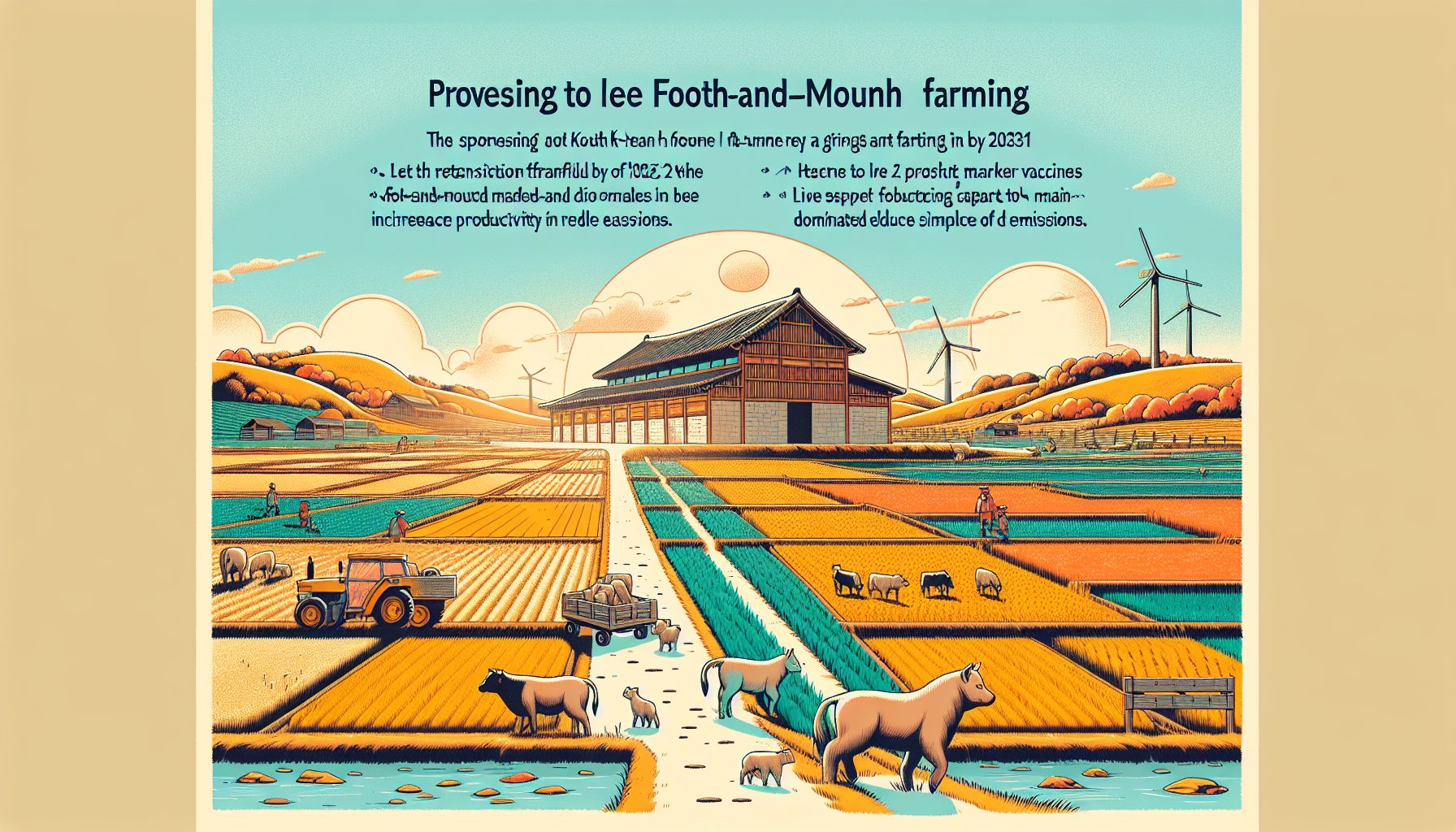 South Korea Targets 2031 for Foot-and-Mouth Disease-Free Status with Vaccine Transition