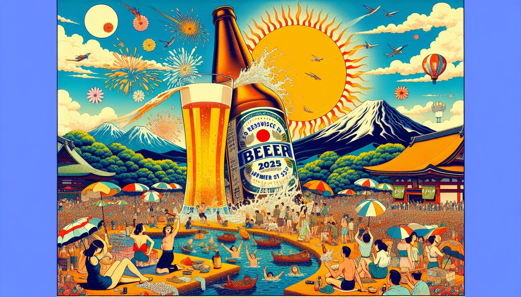 Japan's Beer Sales Rebound as Temperatures Soar