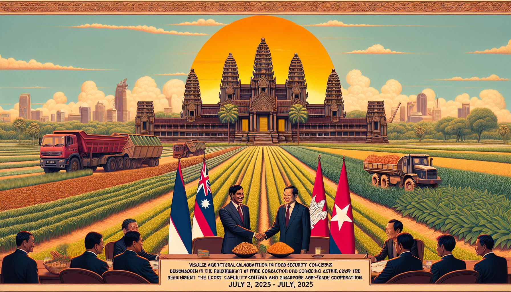 Singapore and Cambodia Strengthen Agricultural Ties Amid Food Security Concerns